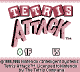 Tetris Attack Title Screen